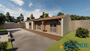 Construction garage à motos