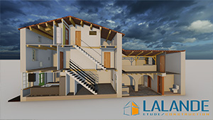 Etude complète d'agencement