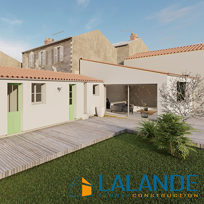 Rendu réaliste : étude rénovation dépendance